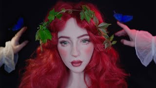 ASMR Rain Sounds amp Hair Play  Hair Styling  No Talking ❤️💙 [upl. by Akemhs]