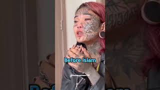 Before Islam and After Islam 😍  Alhamdulillah  Love Hijab 🥰 viral newmuslimshorts shortfeed [upl. by Airdnaxila]