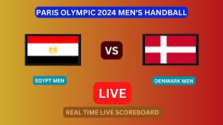 Egypt Vs Denmark LIVE Score UPDATE Today Men’s Handball Round 2 2024 Paris Olympic Match Jul 29 2024 [upl. by Eissoj130]