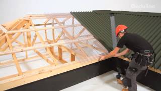 Made by me How to install Onduline roofing step by step [upl. by Emarie]