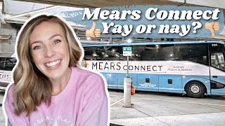 MEARS CONNECT REVIEW  Disney Airport Transportation [upl. by Elleirua686]