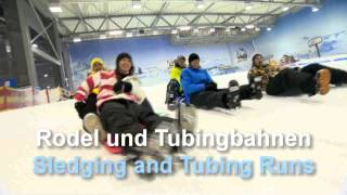 Piste Schnee amp Rodeln in der JEVER FUN SKIHALLE Neuss [upl. by Craddock948]