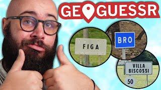 Indovina la Posizione dal Cartello su Geoguessr [upl. by Akenihs]