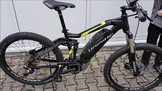 Haibike SDURO AllMtn 50 400Wh Yamaha PW 275R Elektro FahrradAll Mountain eBike 2017 [upl. by Anihta443]