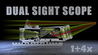 Dual Sight Scope 14x  Bifocal Eye Position Operated Dual Sight [upl. by Denzil]