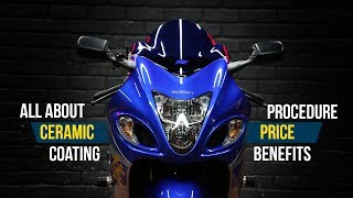 Getting Ceramic Coating on my Hayabusa [upl. by Alam]