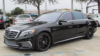 2015 MercedesBenz S65 AMG V12 Biturbo Start Up Exhaust and In Depth Review [upl. by Audry]