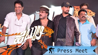 Hebbuli Movie Press Meet  Kiccha Sudeep Amala Paul Ravichandran Ravishankar [upl. by Anchie]