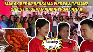 KESERUAN BERSAMA ADIK IPAR DAN KELUARGAKU MASAK BESAR BERSAMA UNTUK TEMAN2 ONLINE [upl. by Russell]