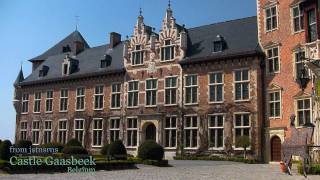 Castle Gaasbeek Kasteel Gaasbeek Chateau Gaasbeek Chateau Belgium [upl. by Robbin]