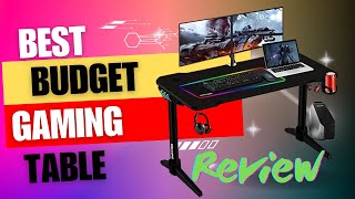 My New Budget friendly Gaming Desk Review from Mtunitecom [upl. by Gonzalez]