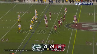 49ers GAME WINNING INTERCEPTION [upl. by Rhoades]