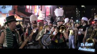 MarchFourth Marching Band SXSW 2011 Austin Texas [upl. by Kraul357]