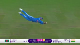 10 Unseen Catches In Cricket Ever 🦅 [upl. by Taran306]