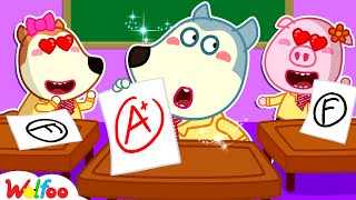 Knowledge at School is the Most Important Thing  More  Wolfoo Back To School Story Wolfoo Channel [upl. by Lebazej]