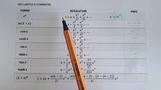 Les DÉVELOPPEMENTS LIMITÉS IMPORTANTS  formules de TAYLOR  Résumé  Maths Prepa Licence [upl. by Enihpets541]