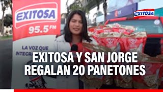 🔴🔵Chorrillos Exitosa y San Jorge y regalan panetones [upl. by Anyal]