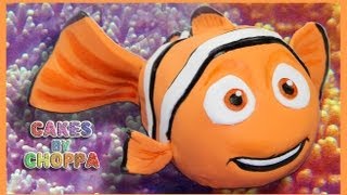 Nemo Cake  Finding Nemo How To  CakesByChoppA [upl. by Nerad]