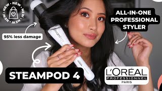 LOREAL STEAMPOD 40 REVIEW  TUTORIAL  IMPRESSIVE [upl. by Avivah949]