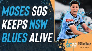 State of Origin 2024 Moses SOS rescues NSW Blues ft Mitchell Pearce [upl. by Thorsten637]