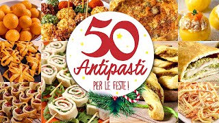 50 ANTIPASTI PER LE FESTE 💫 TANTE RICETTE FACILI E VELOCI  BuonIdea [upl. by Sukramaj50]