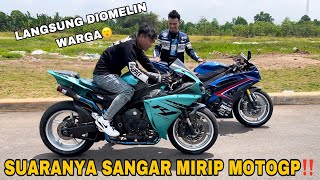 GILA SUARA YAMAHA R1 PASANG LAUNCH CONTROL‼️ADU SUARA YAMAHA R1 DAN R6 [upl. by Abbate]