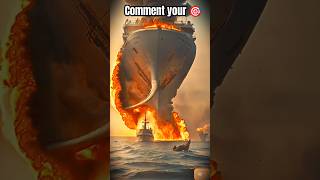 👉cruise ship crashed 😢💔  trendingshorts trending viralvideo viralshorts navy shorts song [upl. by Amathist931]