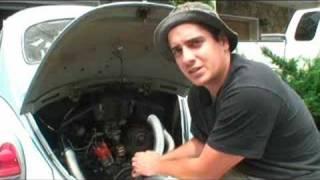 Classic VW Beetle Bug Restoration How To Tip Engine Seal [upl. by Niknar]