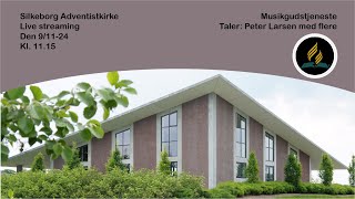 Silkeborg Adventistkirke d 91124  Musikgudstjeneste  Peter Larsen med flere [upl. by Lesig]