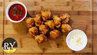 Buffalo Shrimp Bites With Two Simple Dipping Sauces [upl. by Zahc]