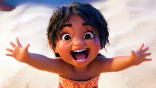 MOANAS LITTLE SISTER  Moana 2 Official Clip [upl. by Ahsille]