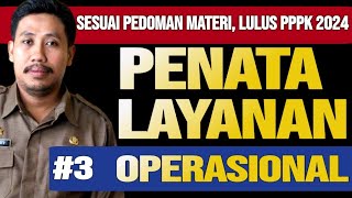 🔴PAKET3 BOCORAN SOAL TEKNIS PENATA LAYANAN OPERASIONAL DI SELEKSI PPPK 2024 [upl. by Sanborn]