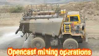 Opencast mining operations [upl. by Saunderson]