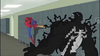 GUY TRIES TO PUNCH SPIDERMAN [upl. by Ahsikin]