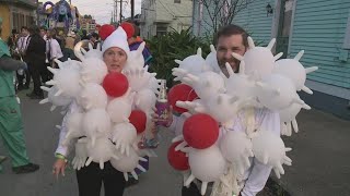 Krewe Du Vieux rolls tonight [upl. by Kuhlman]