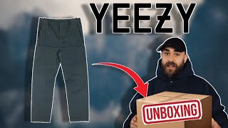 YEEZY GAP HAUL YGEBB Dark Green Sateen Cargo Pants UNBOXING  REVIEW [upl. by Gebler]