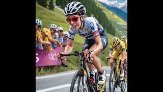 Passionnante dernière étape du Tour de France Femmes 2024 à Alpe dHuez Podcast [upl. by Aggappora]