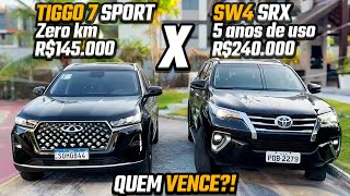 SW4 usada OU Tiggo 7 Zero e mais R100mil na sua conta do banco [upl. by Annoyed180]