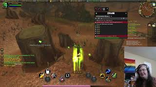 Classic Classic Stream 1821 horde leveling Gathering and Water Totem Quest [upl. by Needan]