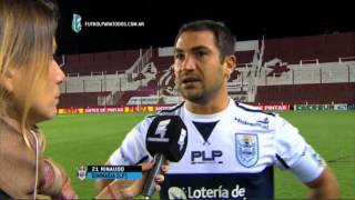 Rinaudo quotLe pongo un diezquot Lanús 1  Gimnasia 0 Liguilla PreSudamericana 2015 FPT [upl. by Pantheas]