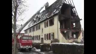 Explosion in Rotenburg Die Ausmaße des Feuers am Tag danach  Einsatz im Hochmahle [upl. by Htesil120]