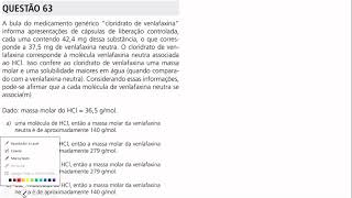 A bula do medicamento genérico “cloridrato de venlafaxina” informa presentações de cápsulas de [upl. by Nawj]