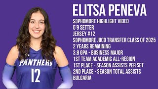 Elitsa Peneva Sophomore Highlights [upl. by Aley]