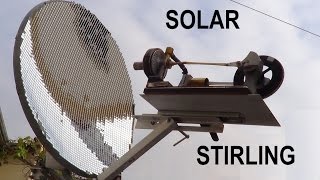 MOTOR STIRLING SOLAR ENERGY [upl. by Styles]