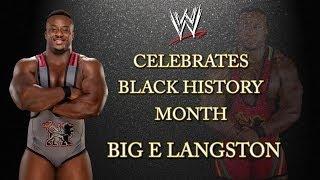 WWE celebrates Black History Month Big E Langston [upl. by Aubree]