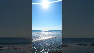 La spiaggia di Lignano Sabbiadoro con acqua cristallina a novembre lignano lignanosabbiadoro [upl. by Nalak185]