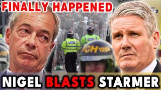 Nigel Farage BLASTS Keir Starmer as Thousands of UK Police Officers RESIGN [upl. by Katherin]