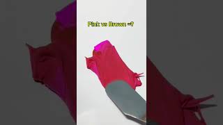 Multi colour Mixed Pink  Brown  relaxing satisfying asmr design [upl. by Anastasio]