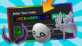 8 NEW CODES DECEMBER 2023 Roblox Promo Codes For ROBLOX FREE Items and FREE Hats UPDATED [upl. by Jemena]