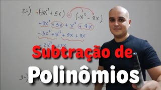 Subtração de monômios e polinômios  Parte 2 [upl. by Llennahs]